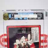 GHOSTBUSTERS II 2 - IGS GRADED 8.0 BOX & 7.5 SEAL! NEW & Factory Sealed with Authentic H-Overlap Seam! (VHS)