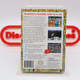 THE GREAT WALDO SEARCH - NEW & Factory Sealed with Authentic H-Seam! (NES Nintendo)