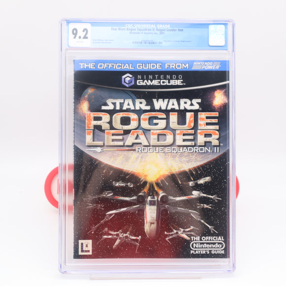 NINTENDO POWER GAMECUBE STRATEGY GUIDE - STAR WARS: ROGUE LEADER / ROGUE SQUADRON II - CGC GRADED 9.2
