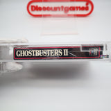 GHOSTBUSTERS II 2 - IGS GRADED 8.0 BOX & 7.5 SEAL! NEW & Factory Sealed with Authentic H-Overlap Seam! (VHS)