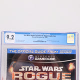 NINTENDO POWER GAMECUBE STRATEGY GUIDE - STAR WARS: ROGUE LEADER / ROGUE SQUADRON II - CGC GRADED 9.2