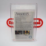 AMADEUS (CLAMSHELL) - VGA GRADED 80+ ARCHIVAL NM SILVER! NEW & Factory Sealed with Authentic V-Overlap Seam! (VHS)