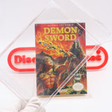 DEMON SWORD - NEW & Factory Sealed with Authentic H-Seam! (NES Nintendo)