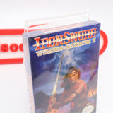 IRONSWORD: WIZARDS AND & WARRIORS II 2- NEW & Factory Sealed with Authentic H-Seam! (NES Nintendo)
