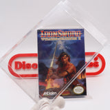 IRONSWORD: WIZARDS AND & WARRIORS II 2- NEW & Factory Sealed with Authentic H-Seam! (NES Nintendo)