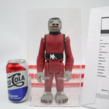 2012 RED SNAGGLETOOTH 12-INCH JUMBO SERIES STAR WARS GENTLE GIANTS PROTOTYPE! CAS GRADED 80+!