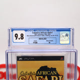 CABELA'S AFRICAN SAFARI HUNTING - CGC GRADED 9.8 A+! NEW & Factory Sealed! (PSP PlayStation Portable)