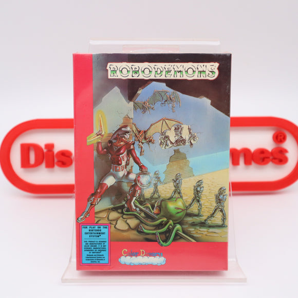 ROBODEMONS / ROBO DEMONS - NEW & Factory Sealed with Authentic 3-Sided Seam! (NES Nintendo)