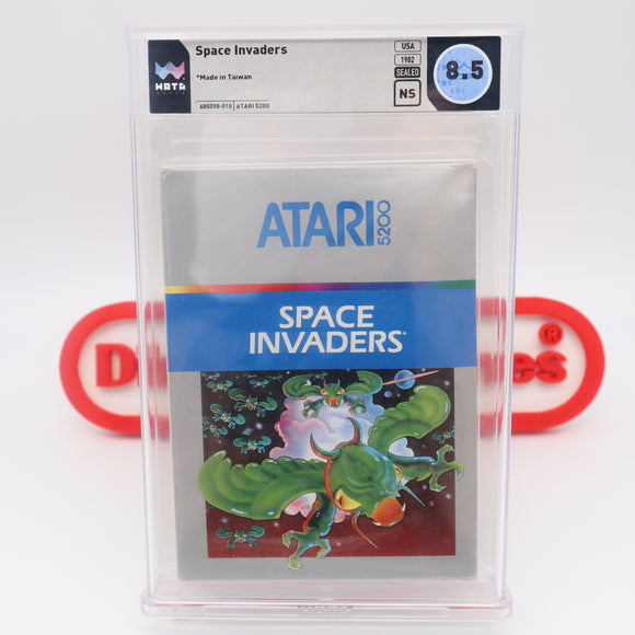 SPACE INVADERS - WATA GRADED 8.5 NS! BRAND NEW & Glue Sealed! (Atari 5200)