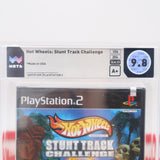 HOT WHEELS: STUNT TRACK CHALLENGE - WATA GRADED 9.8 A+! NEW & Factory Sealed! (PS2 PlayStation 2)