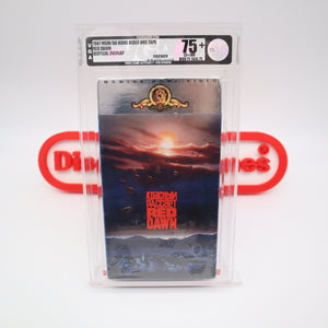 1987 RED DAWN - VGA GRADED 75+ NM SILVER! NEW & Factory Sealed with Authentic V-Overlap Seam! (VHS)