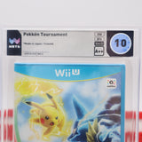 POKKEN TOURNAMENT - PERFECT/HIGHEST GRADED WATA 10 A++! NEW & Factory Sealed! (Nintendo Wii U)