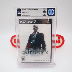 HITMAN 2 II: SILENT ASSASSIN - WATA GRADED 9.6 A+! NEW & Factory Sealed! (PS2 PlayStation 2)