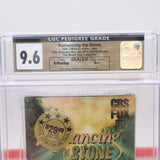 ROMANCING THE STONE - CGC PEDIGREE GRADED 9.6 A++! NEW & Factory Sealed with Authentic H-Overlap Seam! (VHS)