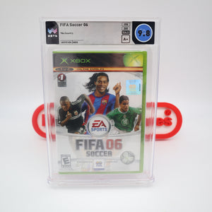 FIFA SOCCER 06 2006 - WATA GRADED 9.8 A+! NEW & Factory Sealed! (XBOX)