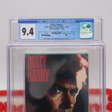 DIRTY HARRY - CGC GRADED 9.4 A+! NEW & Factory Sealed with Authentic H-Overlap Seam! (VHS)