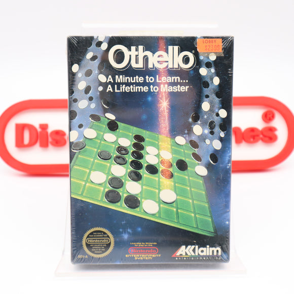 OTHELLO - NEW & Factory Sealed with Authentic H-Seam! (NES Nintendo)