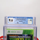 NICKELODEON TEENAGE MUTANT NINJA TURTLES / TMNT - CGC GRADED 9.6 A+! NEW & Factory Sealed! (XBox 360)