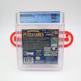 ULTIMATE PUZZLE GAMES - CGC GRADED 9.8 A++! NEW & Factory Sealed with Authentic H-Seam! (Game Boy Advance)