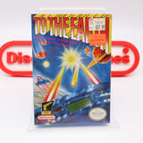 TO THE EARTH - LIGHT ZAPPER GAME - NEW & Factory Sealed with Authentic H-Seam! (NES Nintendo)