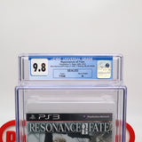 RESONANCE OF FATE - CGC GRADED 9.8 A+! NEW & Factory Sealed! (PS3 PlayStation 3)