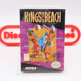 KINGS OF THE BEACH VOLLEYBALL - NEW & Factory Sealed with Authentic H-Seam! (NES Nintendo)