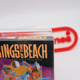 KINGS OF THE BEACH VOLLEYBALL - NEW & Factory Sealed with Authentic H-Seam! (NES Nintendo)