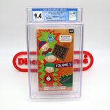 SOUTH PARK VOLUME 5: STARVIN ' MARVIN / MECHA-STREISAND - CGC GRADED 9.4 A+! NEW & Factory Sealed with Authentic H-Overlap Seam! (VHS)