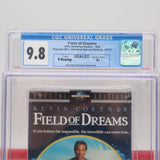 FIELD OF DREAMS - CGC GRADED 9.8 A+! NEW & Factory Sealed with Authentic V-Overlap Seam! (VHS)