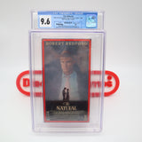 THE NATURAL - CGC GRADED 9.6 A+! NEW & Factory Sealed with Authentic V-Overlap Seam! (VHS)