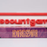 KINGS OF THE BEACH VOLLEYBALL - NEW & Factory Sealed with Authentic H-Seam! (NES Nintendo)