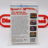 MANIAC MANSION - NEW & Factory Sealed PAL B Spanish Version! (NES Nintendo)