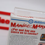 MANIAC MANSION - NEW & Factory Sealed PAL B Spanish Version! (NES Nintendo)