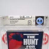 THE HUNT FOR RED OCTOBER - WATA GRADED 8.0 A+! NEW & Factory Sealed with Authentic H-Seam! (NES Nintendo)