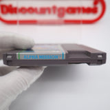 ALPHA MISSION - FRANK CIROCCO AUTOGRAPHED CARTRIDGE (THE ORIGINAL ARTIST)! Cleaned & Tested! (NES Nintendo)