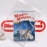 MANIAC MANSION - NEW & Factory Sealed PAL B Spanish Version! (NES Nintendo)