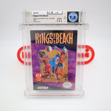 KINGS OF THE BEACH VOLLEYBALL - WATA GRADED 9.0 A! NEW & Factory Sealed with Authentic H-Seam! (NES Nintendo)