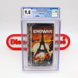 TOM CLANCY'S ENDWAR / END WAR - CGC GRADED 9.8 A++! NEW & Factory Sealed! (PSP PlayStation Portable)