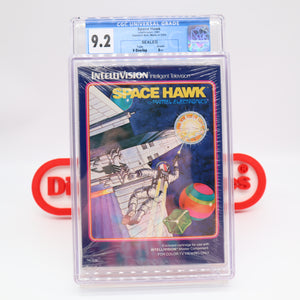 SPACE HAWK - CGC GRADED 9.2 A++! NEW & Factory Sealed! (Intellivision)