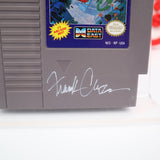 RAMPAGE - FRANK CIROCCO AUTOGRAPHED CARTRIDGE (THE ORIGINAL ARTIST)! Cleaned & Tested! (NES Nintendo)
