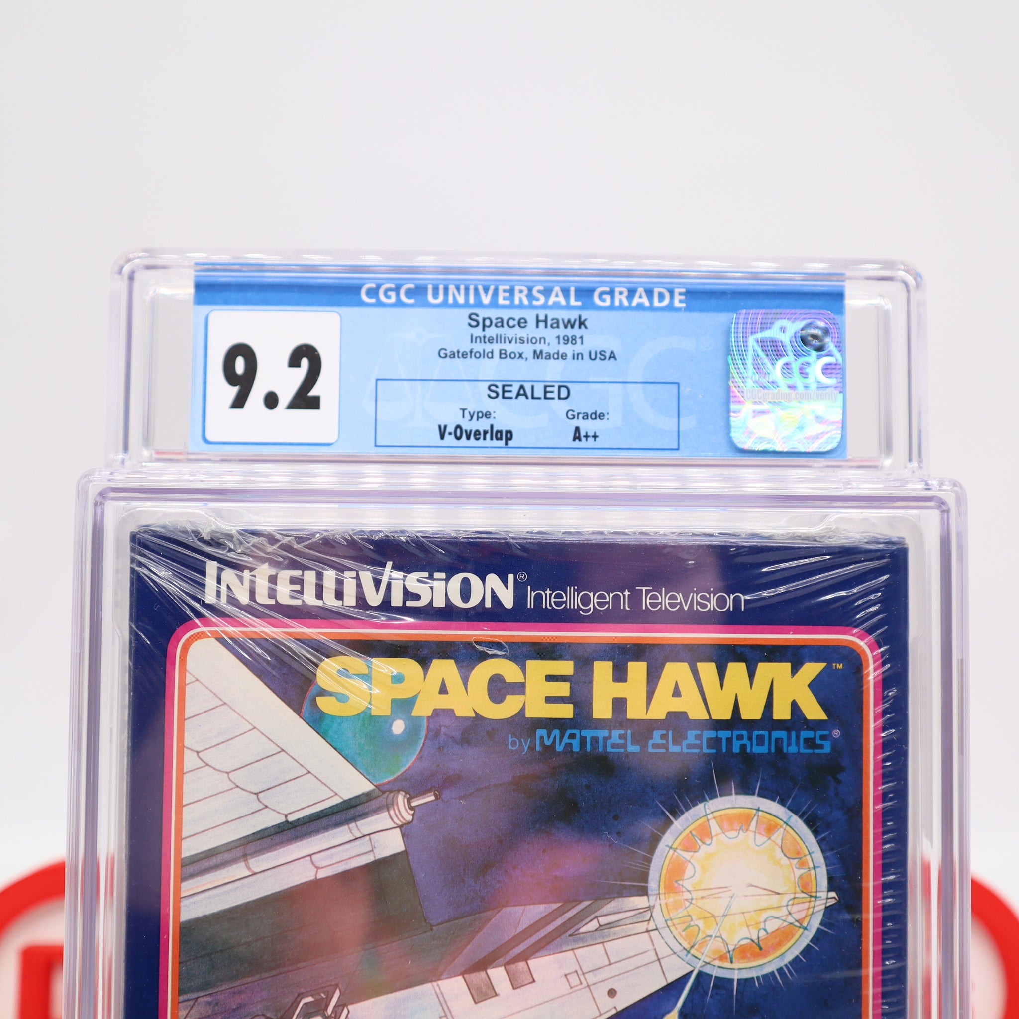 Jeu Space Hawk Pour Mattel Intellivision - Complet, Fonctionnel, Très Bon état