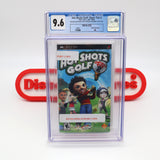 HOT SHOTS GOLF OPEN TEE 2 II - RARE DEVELOPER SUPPORT COPY! CGC GRADED 9.6 B+! NEW & Factory Sealed! (PSP PlayStation Portable)