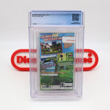 HOT SHOTS GOLF OPEN TEE 2 II - RARE DEVELOPER SUPPORT COPY! CGC GRADED 9.6 B+! NEW & Factory Sealed! (PSP PlayStation Portable)