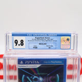 SUPERBEAT XONIC - CGC GRADED 9.8 A++! NEW & Factory Sealed! (PlayStation PS VITA)