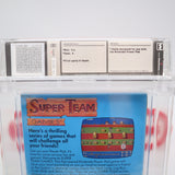 SUPER TEAM GAMES - ROUND SOQ! WATA GRADED 9.4 A! NEW & Factory Sealed with Authentic H-Seam! (NES Nintendo)