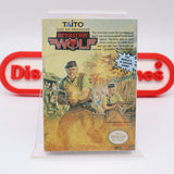 OPERATION WOLF - NEW & Factory Sealed with Authentic H-Seam! (NES Nintendo)
