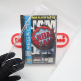 NBA JAM (THE ORIGINAL!) NEW & Factory Sealed with Authentic V-Overlap Seam! (Sega CD)