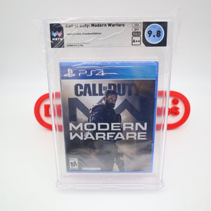 CALL OF DUTY: MODERN WARFARE - WATA GRADED 9.8 A++! NEW & Factory Sealed! (PS4 PlayStation 4)