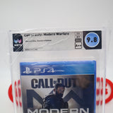 CALL OF DUTY: MODERN WARFARE - WATA GRADED 9.8 A++! NEW & Factory Sealed! (PS4 PlayStation 4)