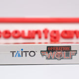 OPERATION WOLF - NEW & Factory Sealed with Authentic H-Seam! (NES Nintendo)